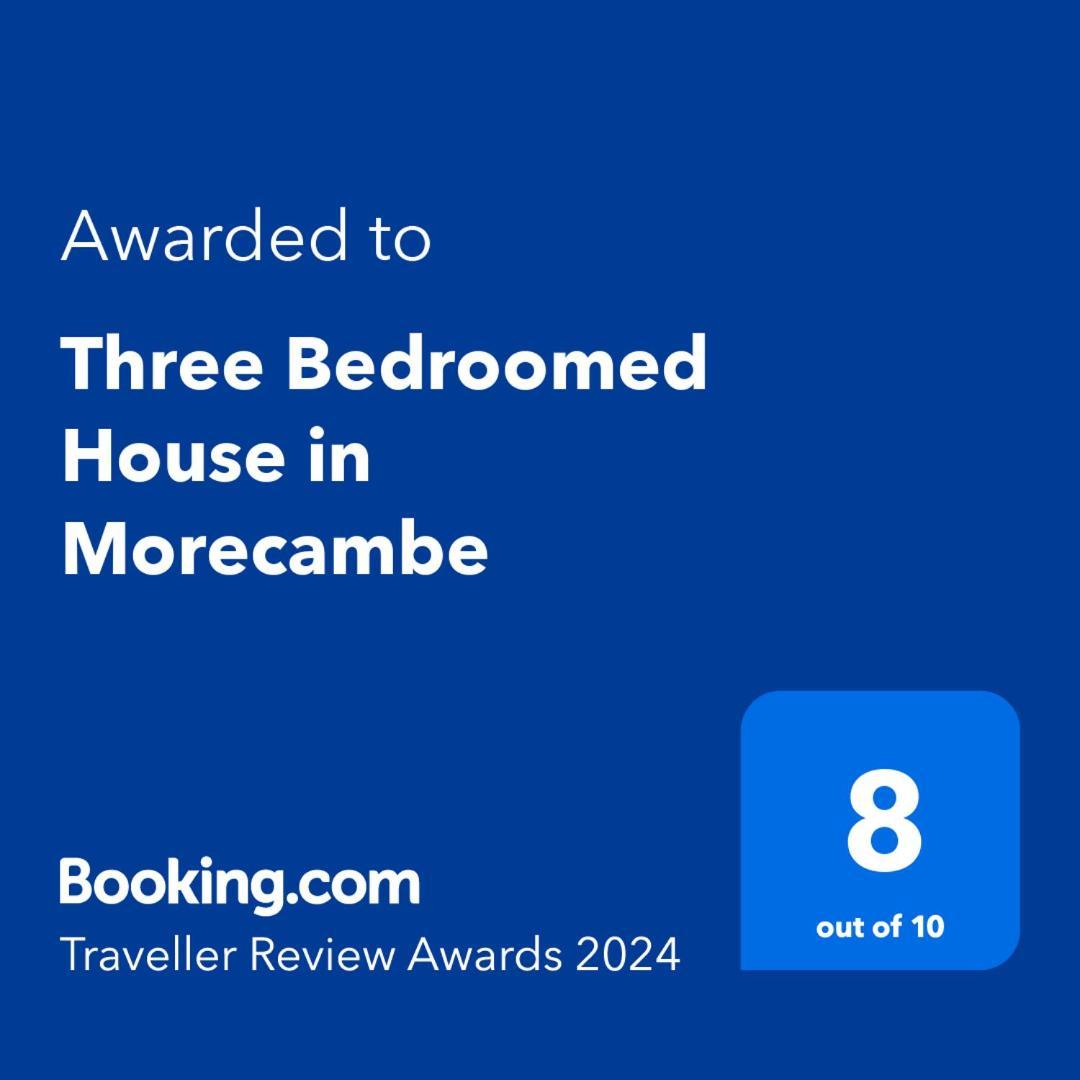 Three Bedroomed House In Morecambe Buitenkant foto